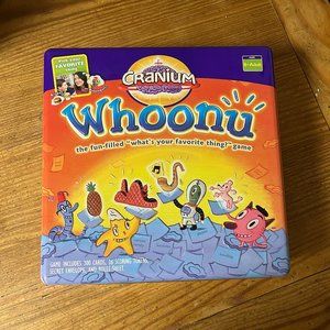 Cranium 2005 Edition Whoonu  Game in Original Tin Container